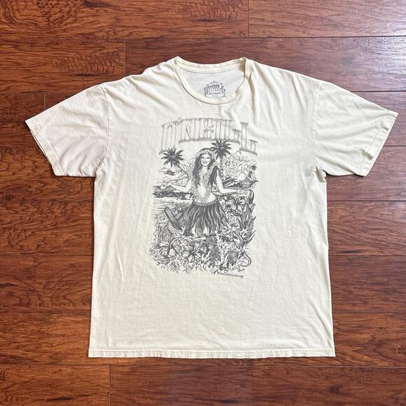 O'Neill Other - O'neill Y2K Style Hula Girl Graphic T-Shirt Size XL